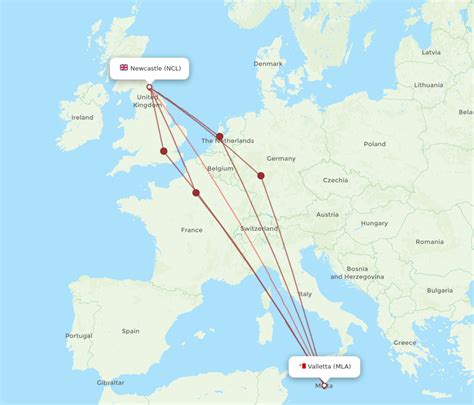 Flights from Newcastle to Malta: NCL to MLA Flights + Flight .